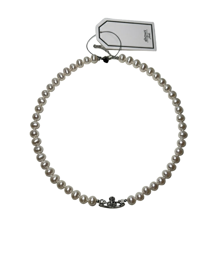 Freshwater Pearl Necklace - Crown