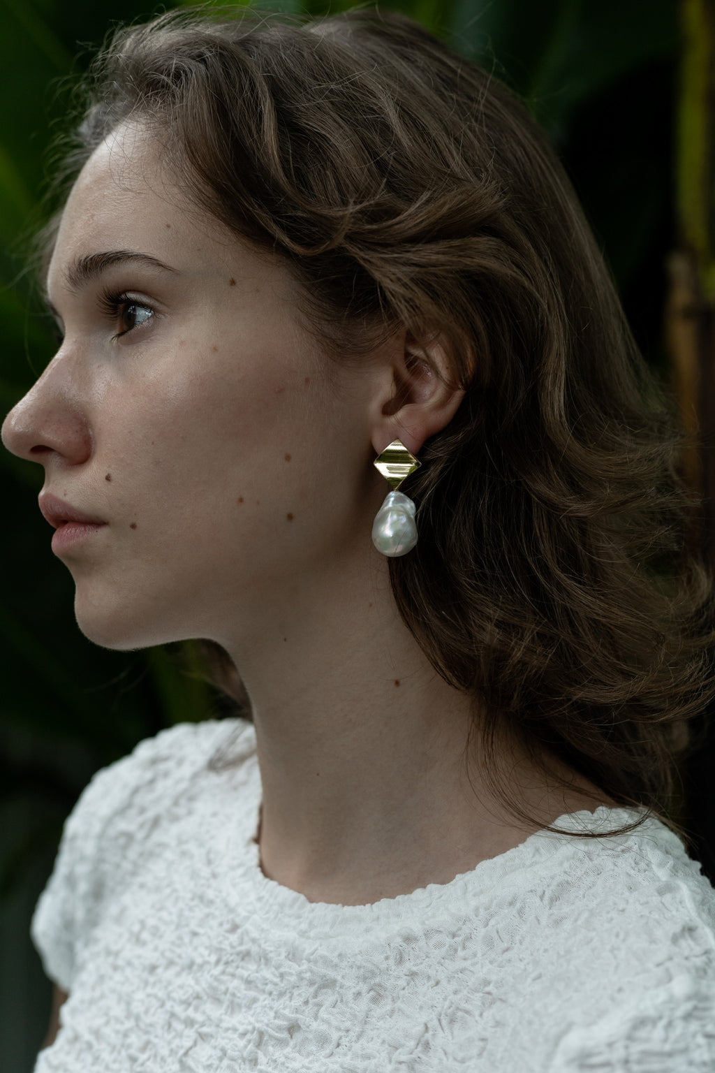 Baroque Pearl Earrings