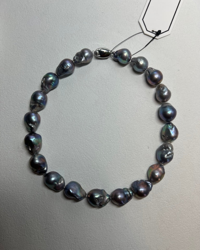 Large Baroque Freshwater Pearl Necklace