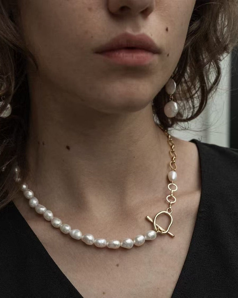 Freshwater Pearls Mixed Necklace