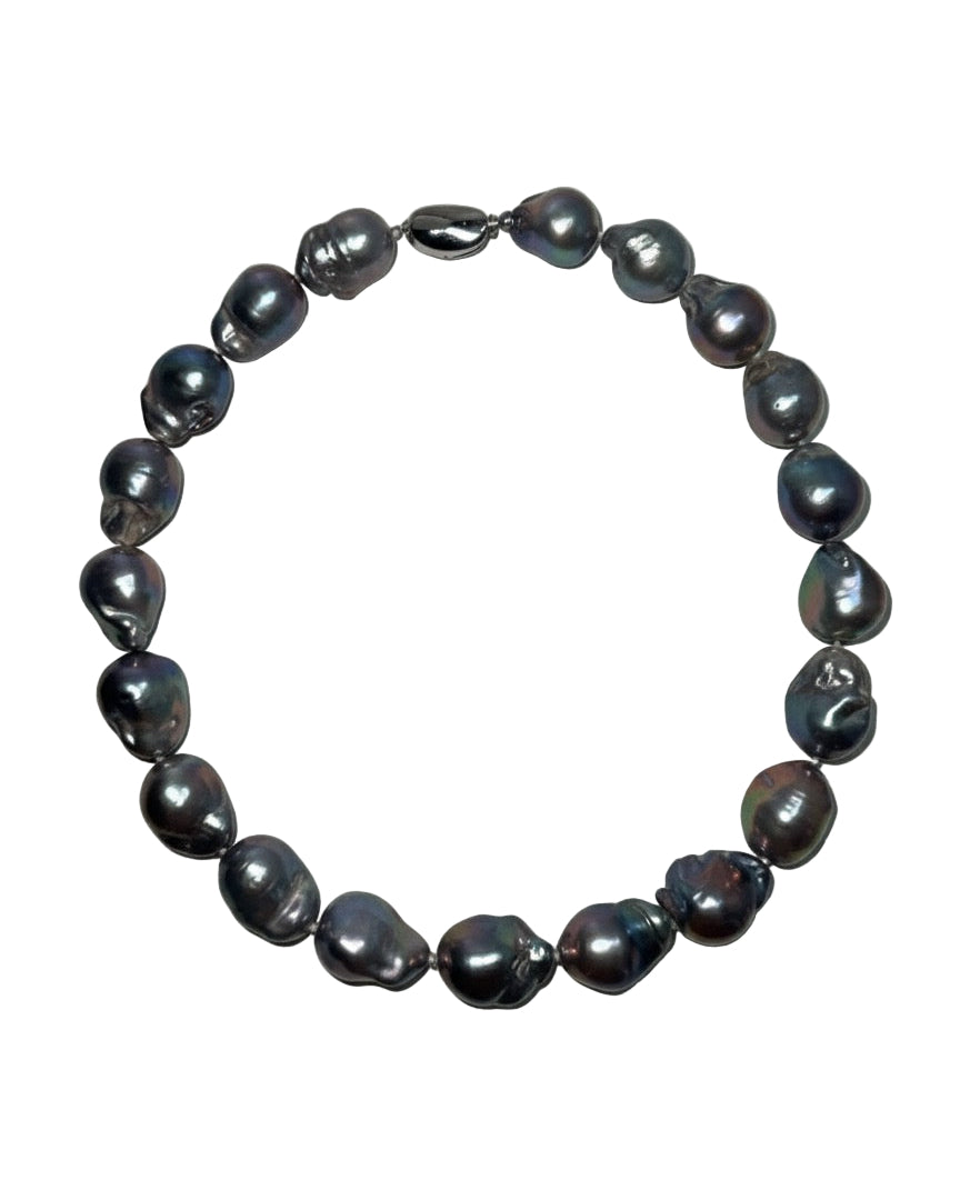 Large Baroque Freshwater Pearl Necklace