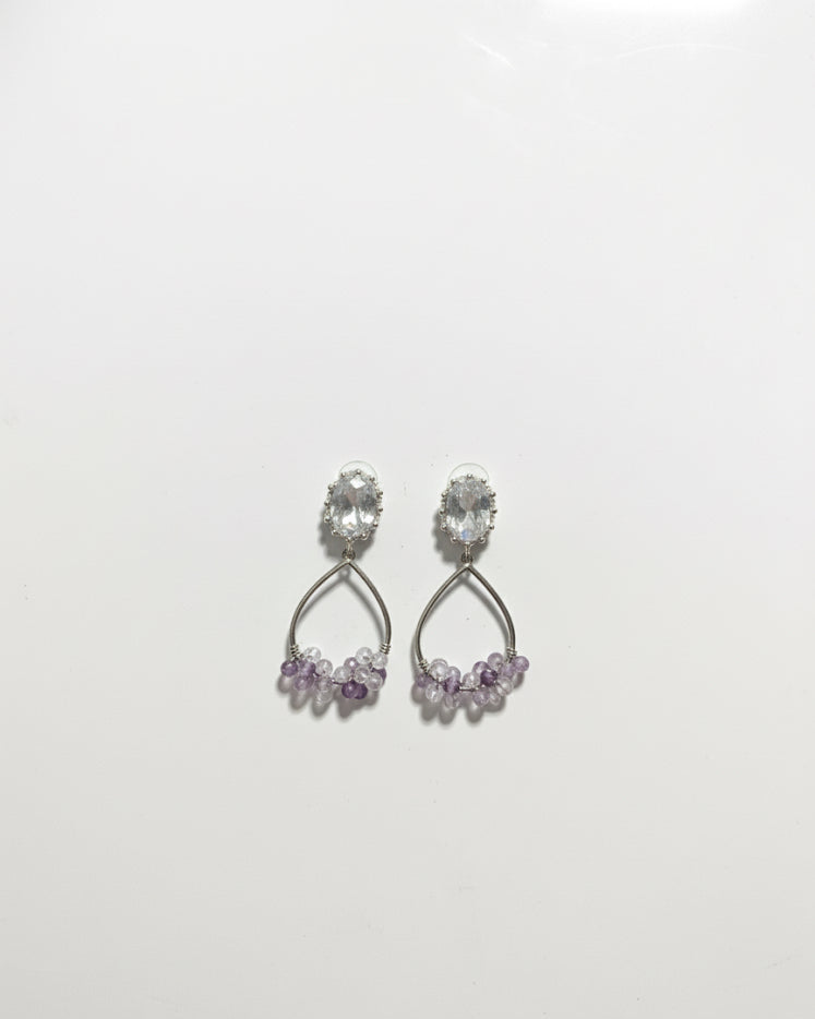 Crystal Beaded Earrings