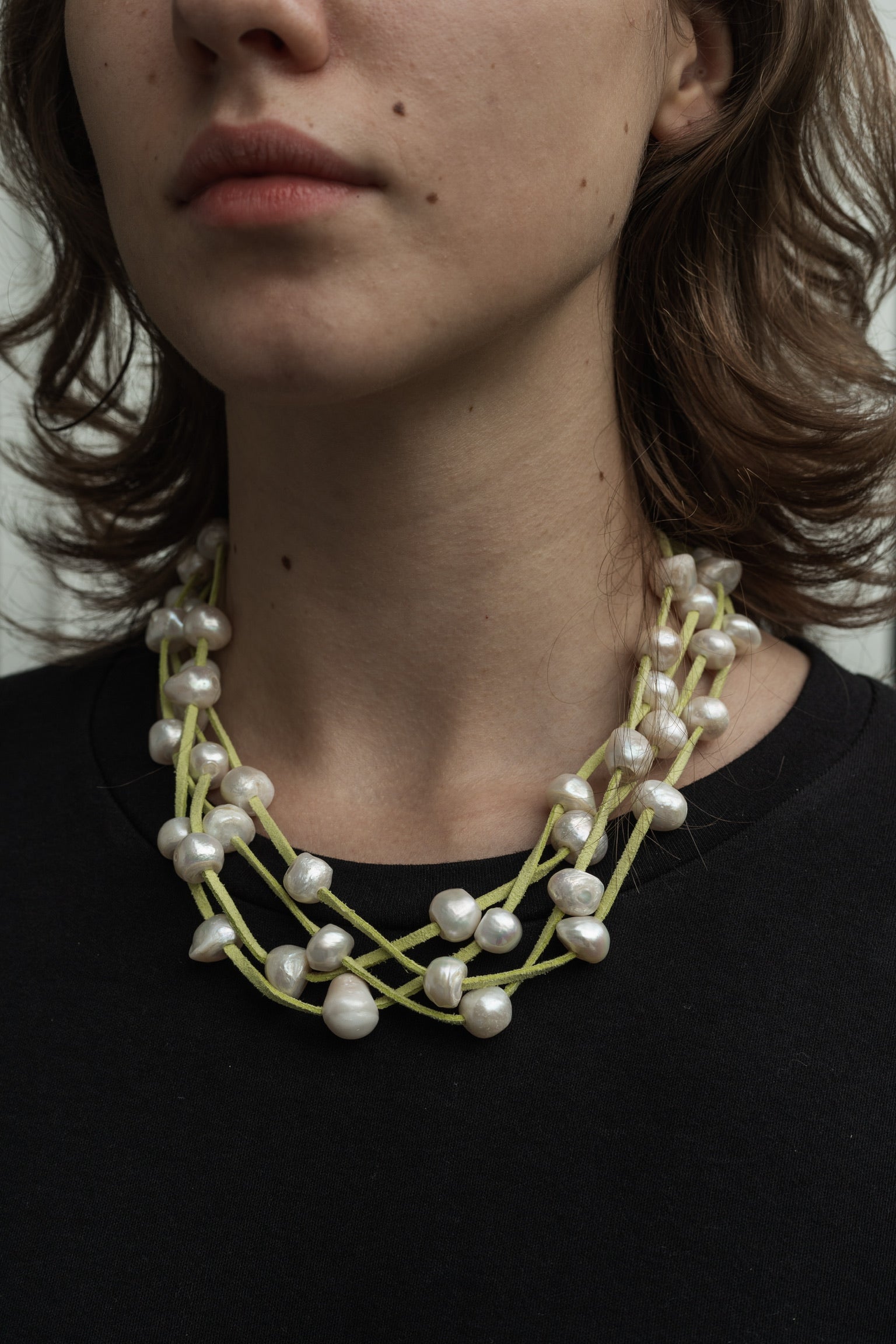 Multi-strand Baroque Pearls Necklace