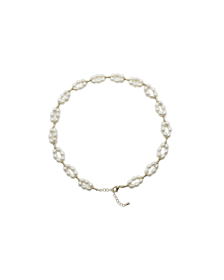 Freshwater Pearl Three Strands Choker