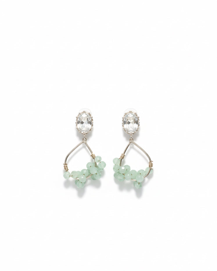 Crystal Beaded Earrings