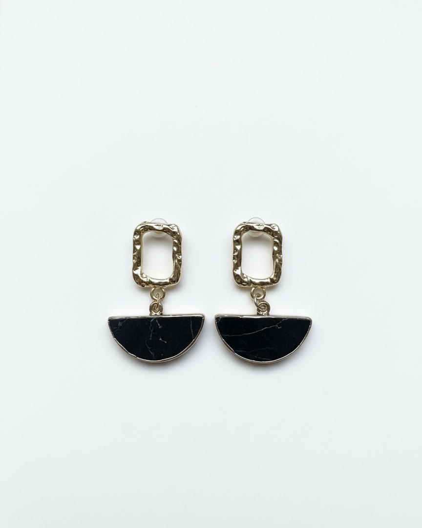 Gemstone Artsy Earrings